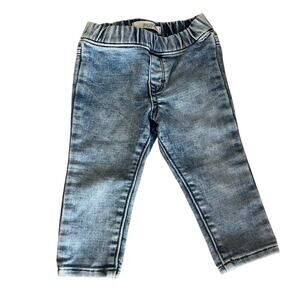 Gymboree 12-18m Baby Girls' Blue Jeggings Soft Stretch Denim Pants